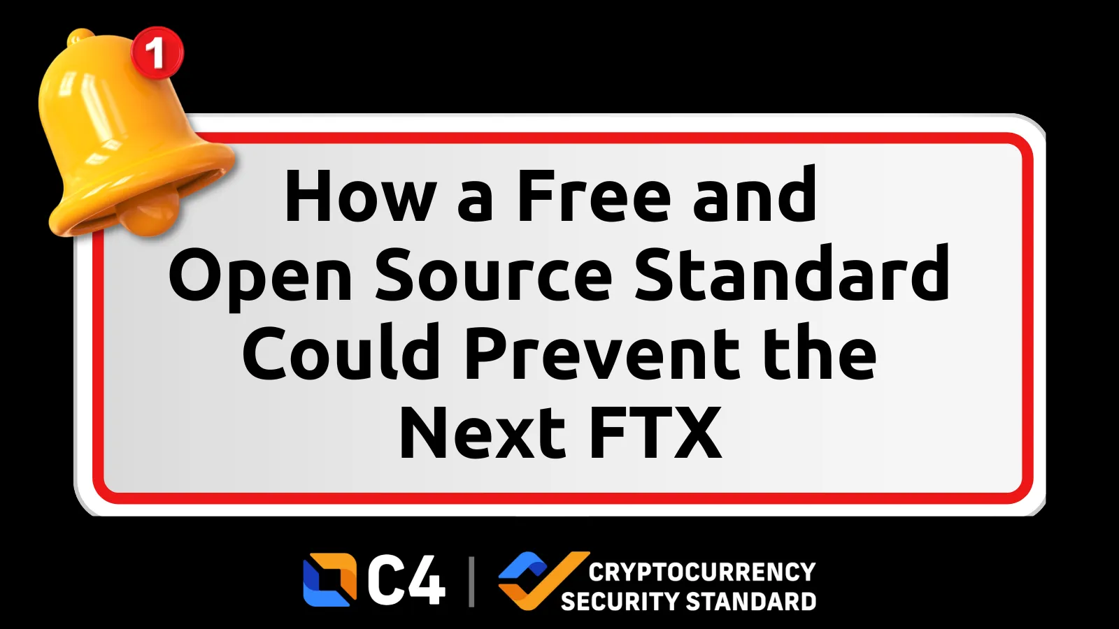 How a Free and Open Source Standard Could Prevent the Next FTX