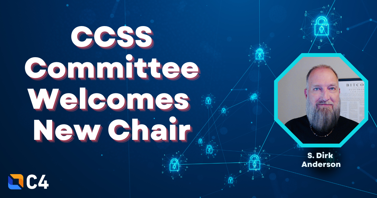 Announcing the New Chair of the CCSS Committee: S. Dirk Anderson