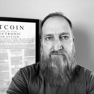 Bitcoin B&W - Dirk Anderson